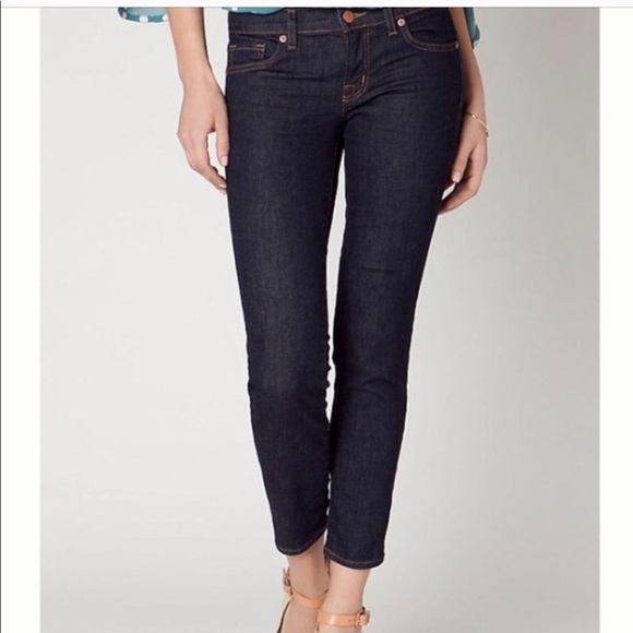 J Brand Denim - J Brand Jeans 7/8 High Rise Slim Crop Ignite Wash